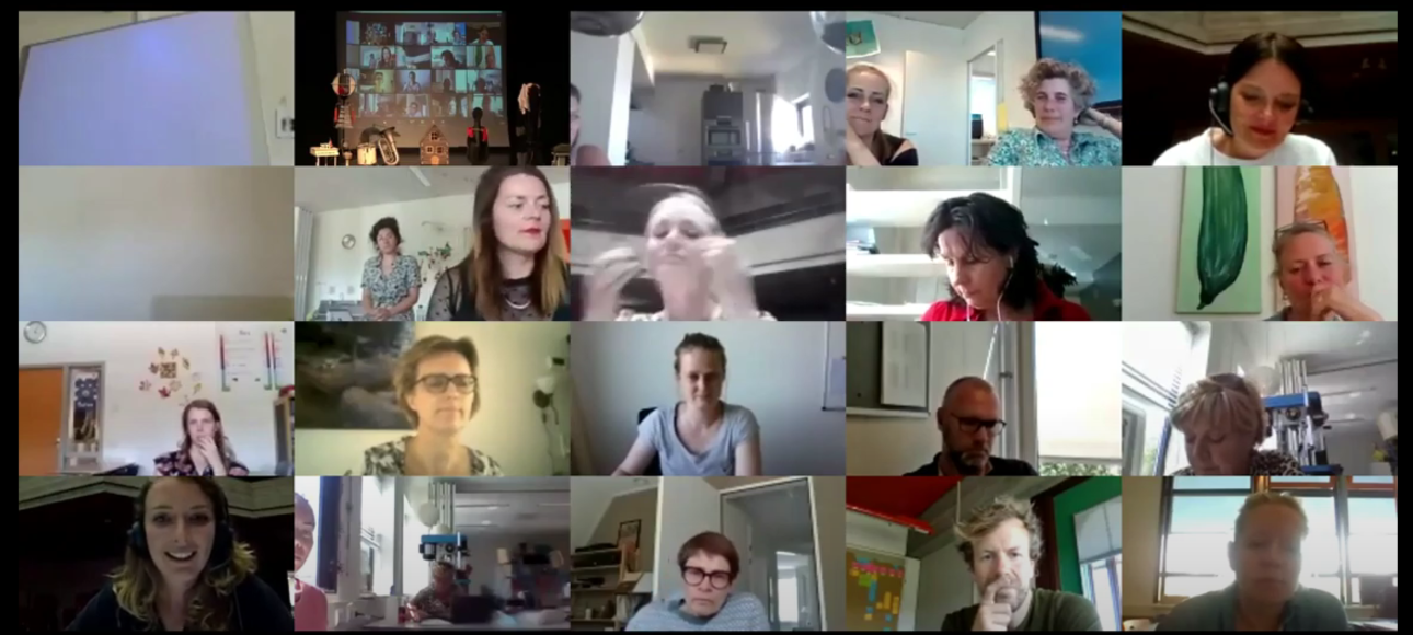 Presentatie van prototype Wie Ben Ik